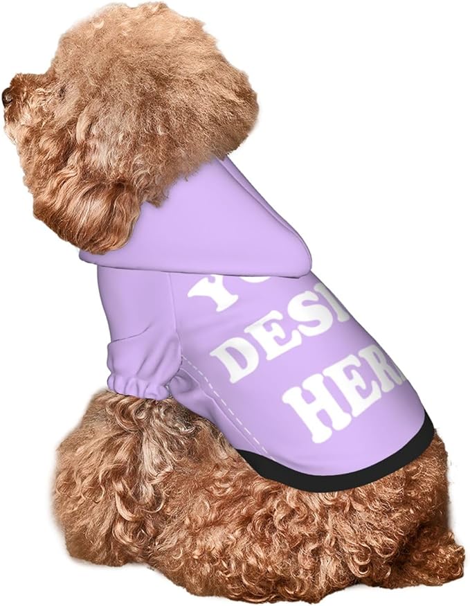 Dog Costume, Custom Dog Hoodie, Dog Name Costume Holiday Pet Pajamas Outfit, Personalized Pet Coat Costumes for Small Medium Large Dogs and Cats for Winter, TaroMilk, M