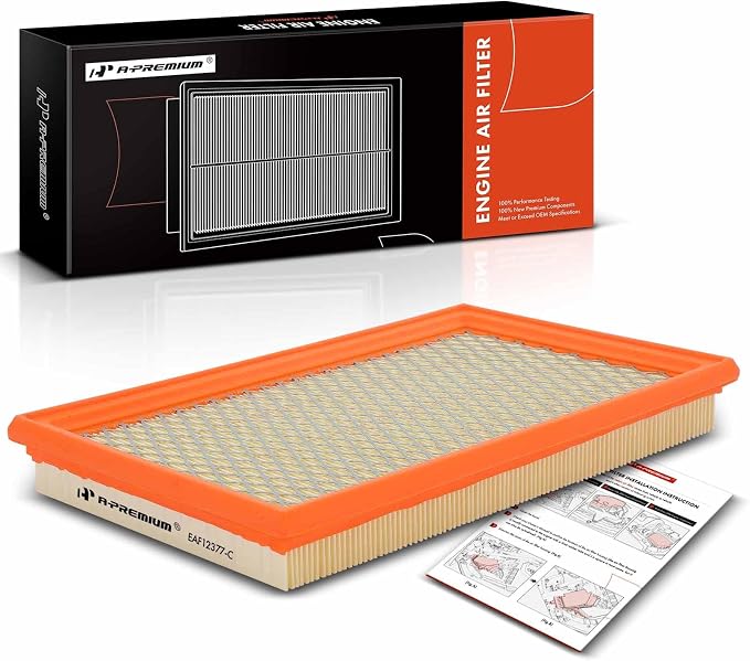 A-Premium Engine Air Filter Compatible