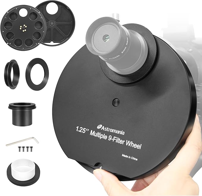 Astromania Telescope Filter Drawer, Telescope Accessories Compatible