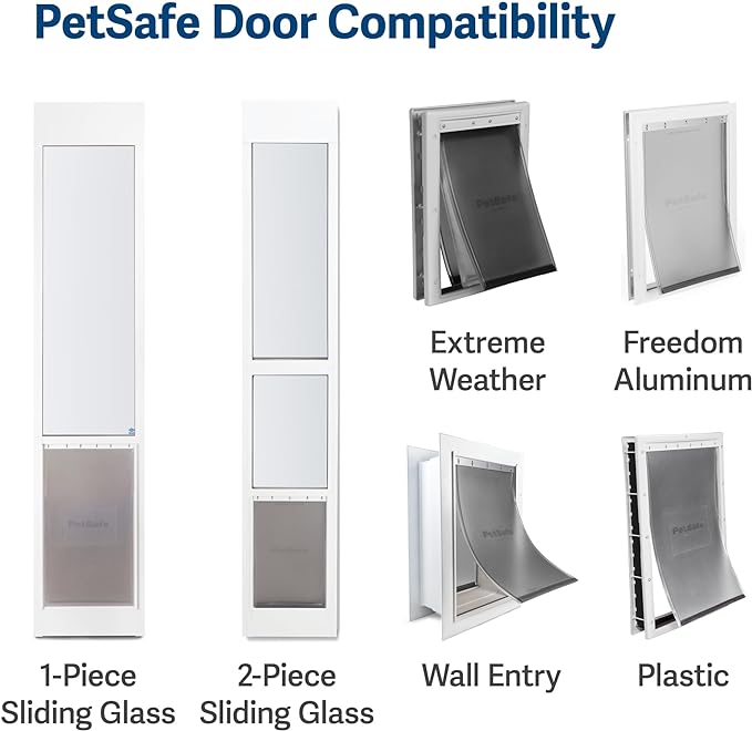 PetSafe Original Replacement Flap - Doggie Door Vinyl Replacement Flap for Sliding Glass Pet Door - Durable & Made with Non-Toxic Materials - 16 7/8" H x 10 1/8" W - Large