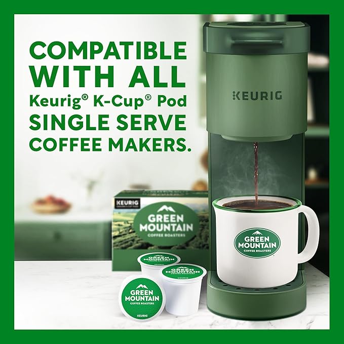 Green Mountain Coffee Roasters Caramel Vanilla Cream Coffee, Keurig Single-Serve K-Cup pods, Light Roast, 96 Count