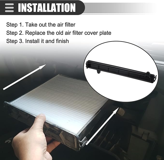 Motoforti Cabin Air Filter Cover,
