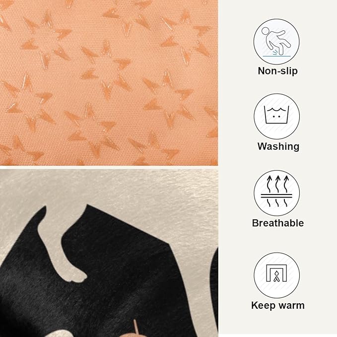 Pet Bed Cute Dog Dog Bed Mat Absorbing Non Slip Pad Pet Sleeping Mat for Small, Medium, and Large Dogs Puppy Cat 36 in x 24 in