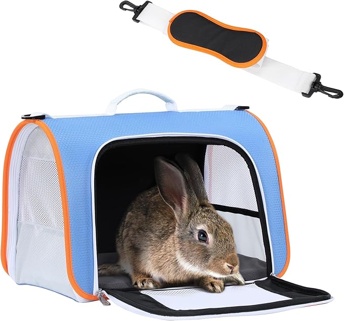 A4Pet Cat Carriers Dog Carrier Pet Carrier, TSA Airline Approved Small Dog Carrier for Cats Dogs Puppies (Up to 15lbs), Washable Soft-Sided Collapsible Travel Puppy Carrier