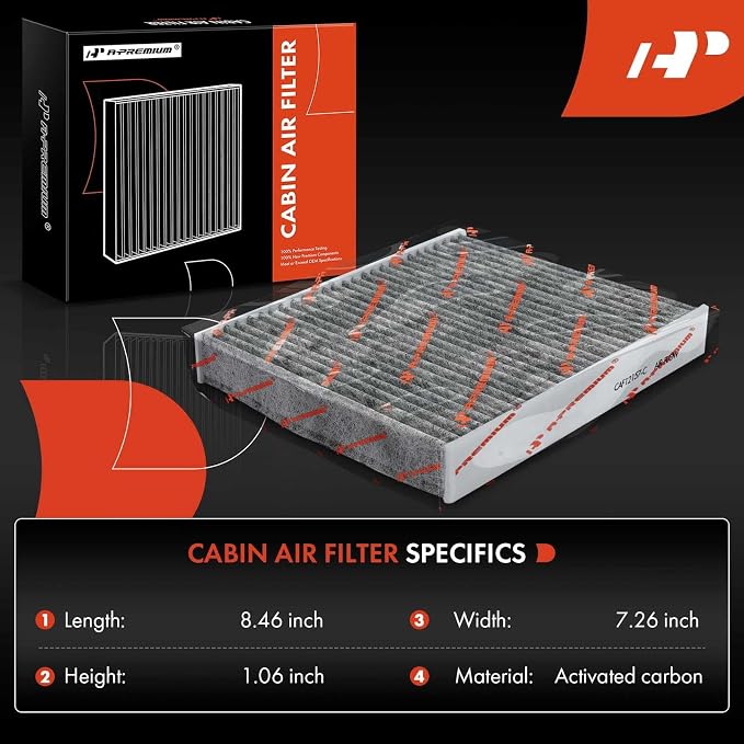 A-Premium 2-PC Cabin Air Filter