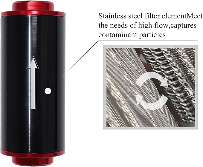 Inline Fuel Filter 100 Micron