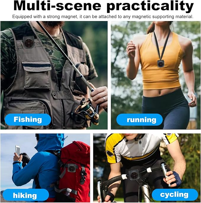Pet Collar Camera & Cat Collar Camera with 64gb Sd Card,Spy Camera Hidden Camera ,Dog Tracker Collar,Motion Detection Records 1080p Video & Infrared Night Vision Functionality for Indoor/Outdoor.
