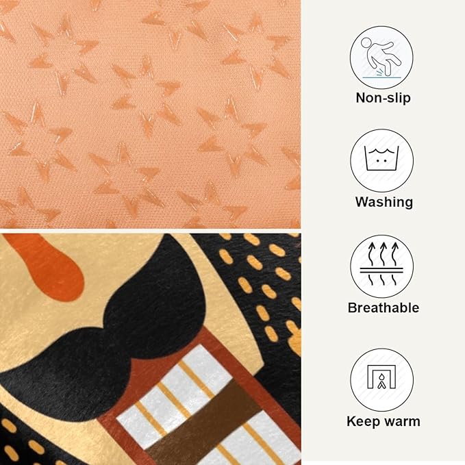Christmas Nutcracker Pet Bed Cute Dog Bed Mat Absorbing Non Slip Pad Pet Sleeping Mat for Small, Medium, and Large Dogs Puppy Cat 24 in x 18 in