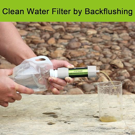 miniwell Gravity Water Filter Ultralight Multi-Purpose Hiking Accessories