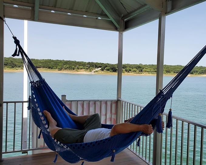 Porch Bench Swing Nylon Ropes Indoor Outdoor 8 ft Extra Long Adjustable Hammock Swinging Chair Straps Hanging Kit for Adjustment or Extension - Holds to 700lbs Set of 2