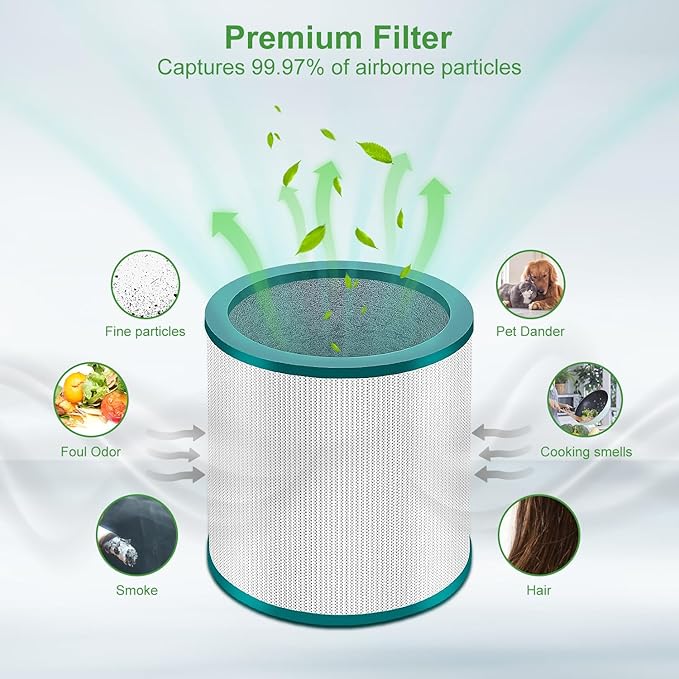 TP01 TP02 Replacement Filter 2 Pack Compatible
