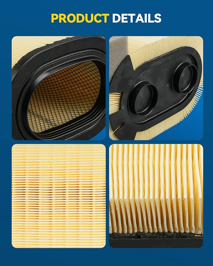 PHILTOP Engine Air Filter, Fit For Ford F250 F350 F450 F550 Super Duty