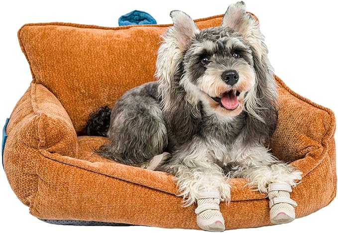 Washable Dog Bed,Dog Bed Medium Size Dog,Memory Foam Dog Bed,Dog Sofa Bed Warm and Comfortable,M(23.5"x15.5"x13.5")
