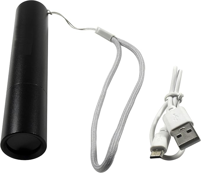 Flashlight for Fluorescence/Glowing Mineral Crystal Lightweight Powerful 3 Watt
