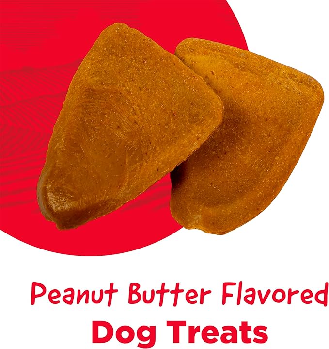 Country Kitchen Rawhide Free Pig Ear Chews Dog Treats, Peanut Butter Flavor, Made in The USA, 24 Count