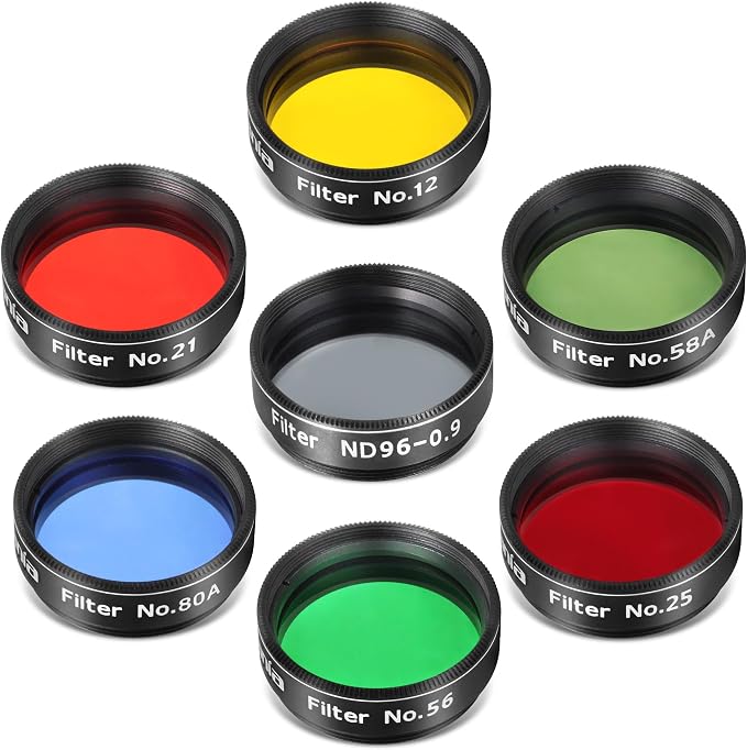 Astromania Telescope Filter Set