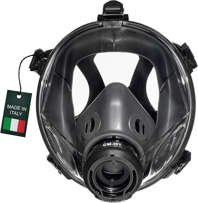 MIRA Safety CM-I01 Full-Face Industrial-Grade Gas Mask