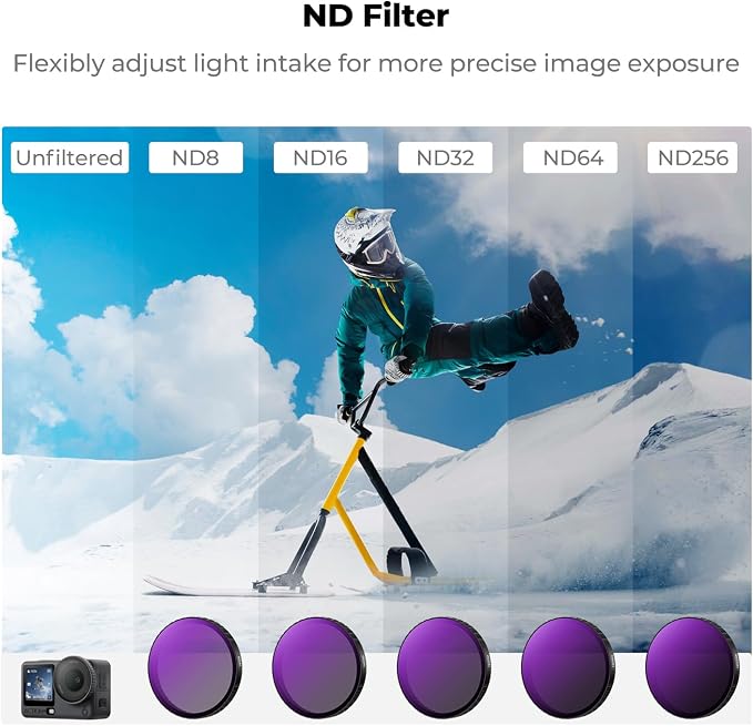 K&F CONCEPT Snap On CPL ND Filter Kit Compatible