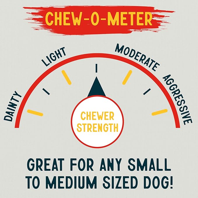 Canine Chews Small Rawhide Twists for Dogs - Pack of 100 5" Chicken Flavored Rawhide Sticks for Small Dogs & Puppies - Protein Dense Chicken Rawhide Twists - Natural Dog Rawhide Sticks