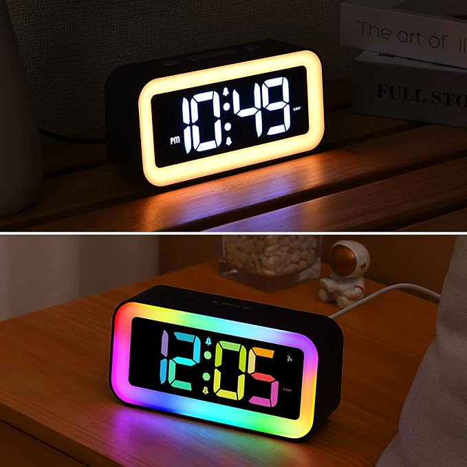 Cadmos Loud Alarm Clock for Bedrooms