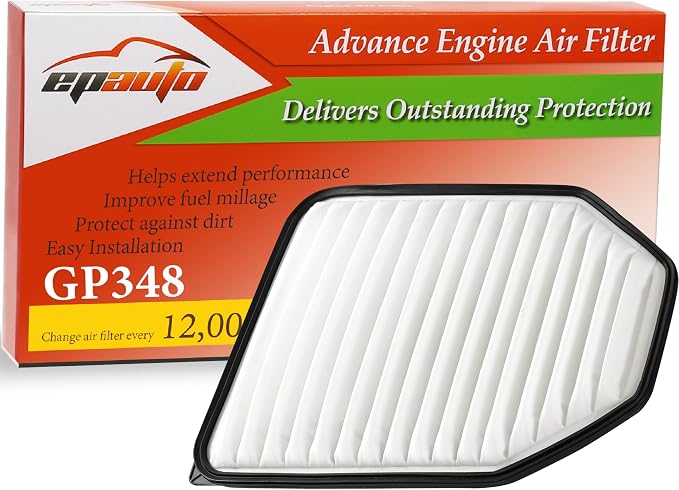 EPAuto GP348 Engine Air Filter Replacement