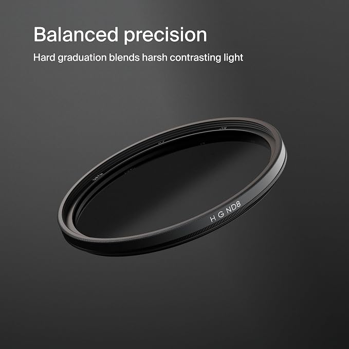 Urth 58mm Hard Graduated ND8 Lens Filter
