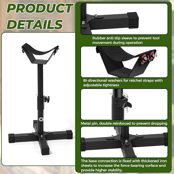 Adjustable Farrier Stand Hoof Stand for Horses Metal Hoof Stand Hoof Jack Farrier Stand Horse Trimming Shoeing Barefoot Horse Hoof Trimming Tools Grip Hoof Care Tools Veterinary Instruments