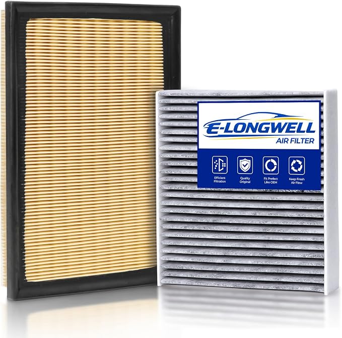 Cabin & Engine Air Filter Kit for 2012-2017 Camry 2.5L