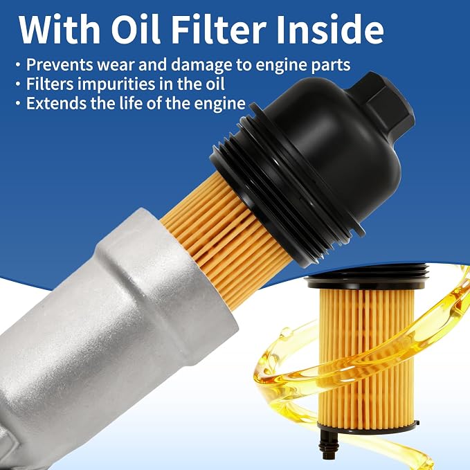 11428651710 Aluminium Engine Oil Filter Housing Assembly