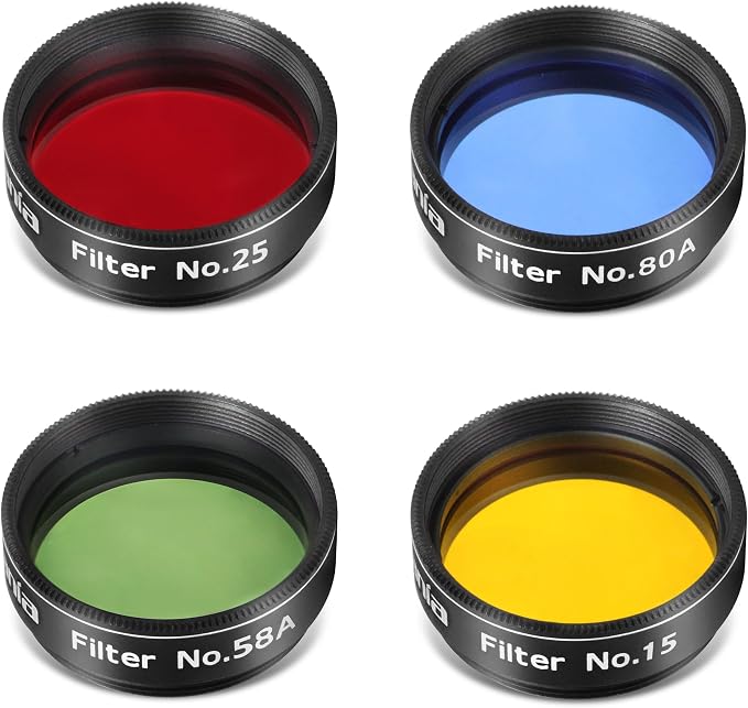 Astromania Telescope Eyepiece Filte Set 1.25 Inches, Eyepieces Filters Ideal