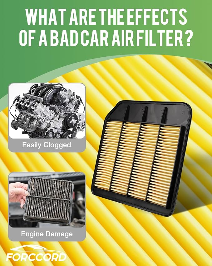 2-Pack Engine Air Filter Fits for 2022-17 Nissan Armada, 2023-14 INFINITI QX80
