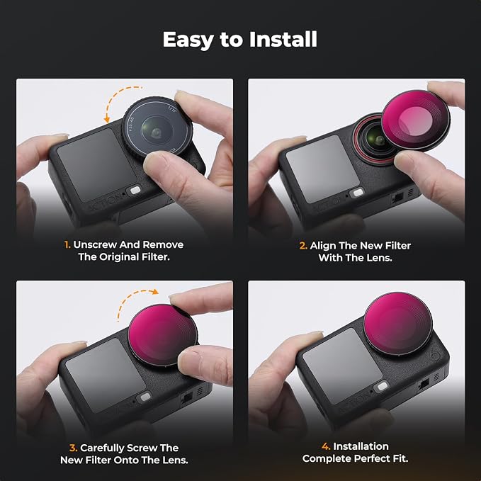 K&F CONCEPT ND/PL Filter Kit Compatible