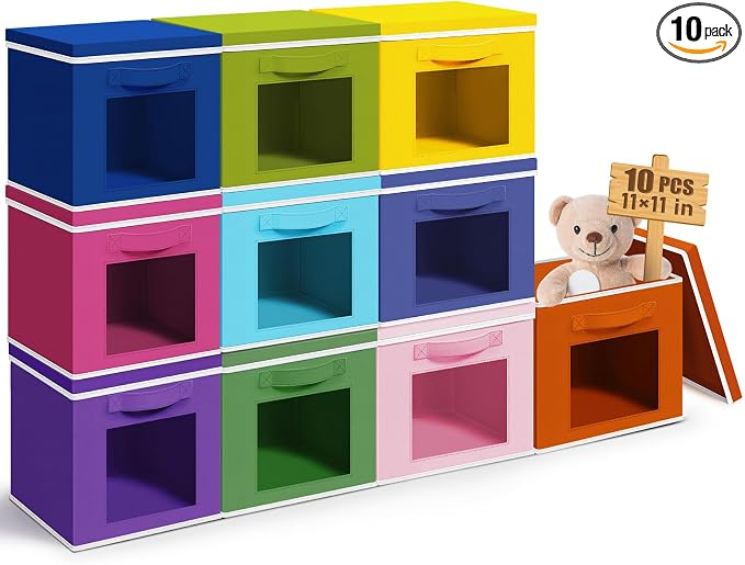 10 Pcs Fabric Storage Cube