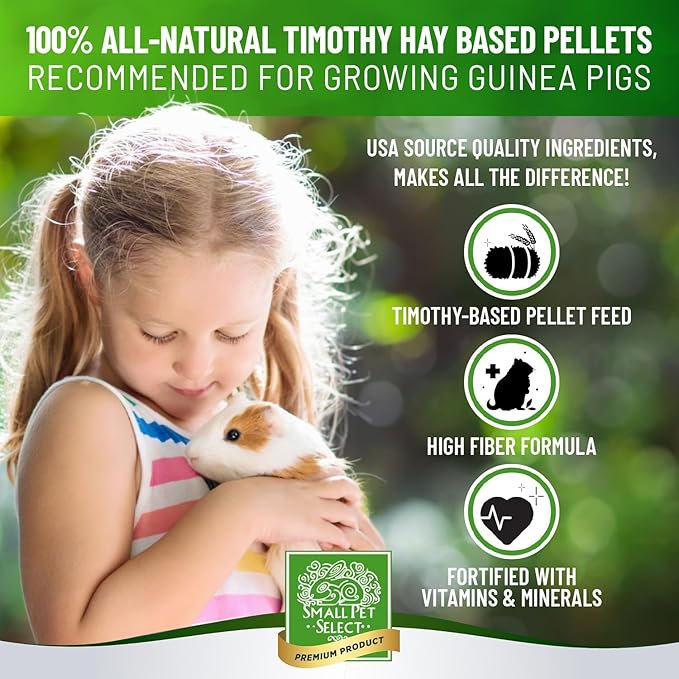 Small Pet Select - Young Guinea Pig Pellet Food, 5lb