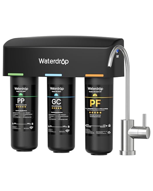 Waterdrop TSB-PF Under Sink Water Filter,  +