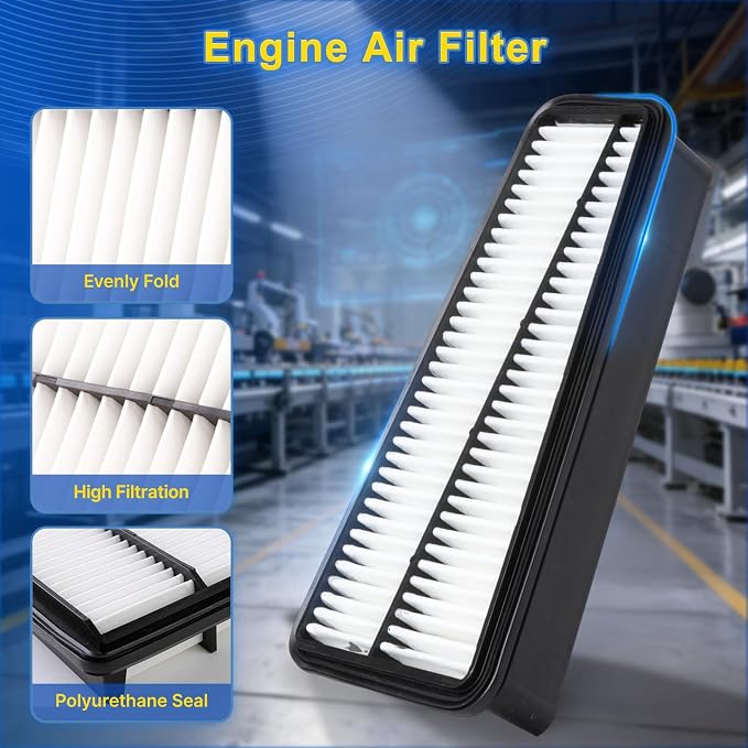 Cabin & Engine Air Filter Kit for 2005-2015 Tacoma 4.0L