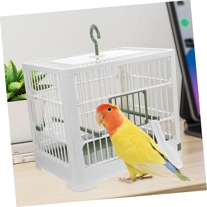 Portable Bird Travel Carrier Cage Small Bird Cage for Travel Pigeon Nest