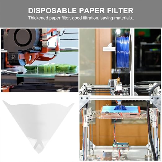 30Pcs Disposable Photosensitive Resin Strainer Funnel 3D Printer Accessories
