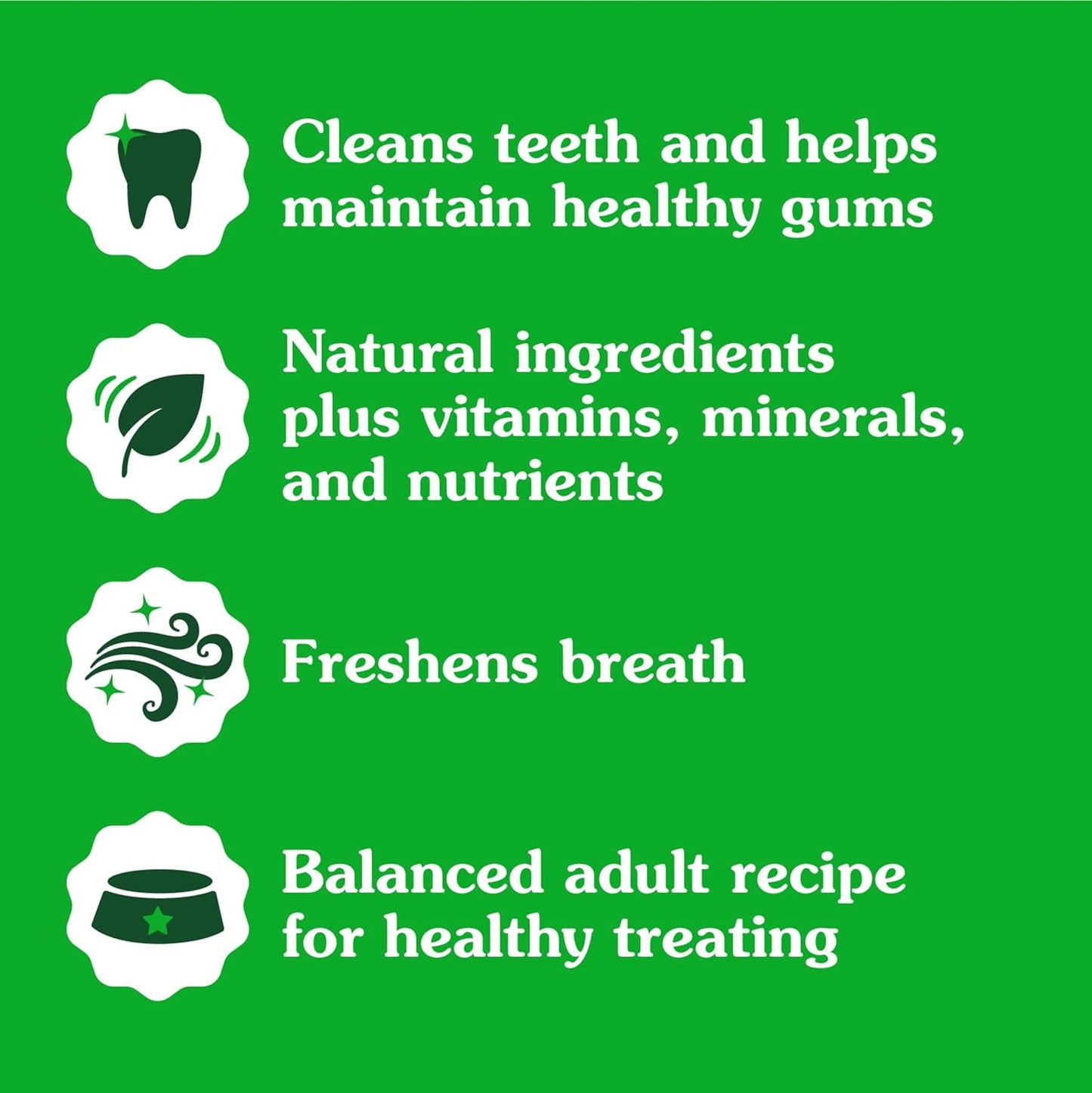 Greenies Original Regular Dental Dog Treats, 3 oz. Pack (3 Treats)
