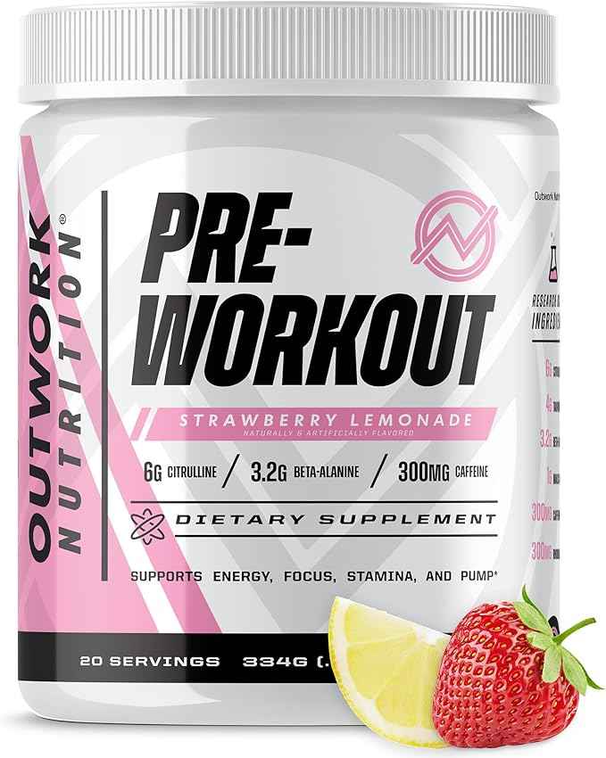 Outwork Nutrition Preworkout for Men & Women