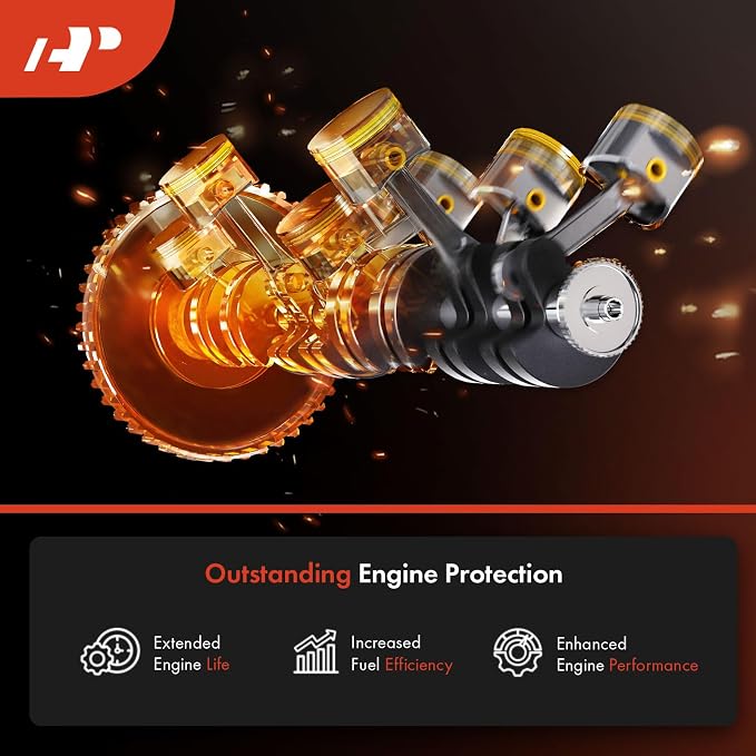 A-Premium High-performance, Pre-oiled Engine Air Filter Compatible