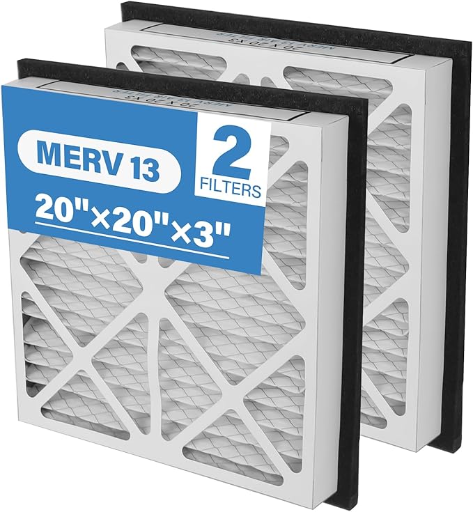 20x20x3 MERV 13 Pleated Air Filter Compatible