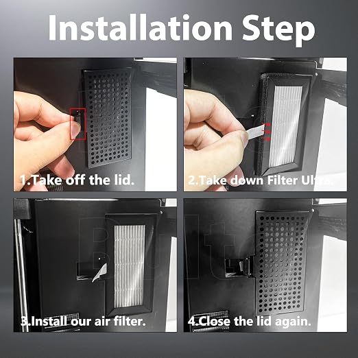 4 Pack AD5M/AD5X Air Filter