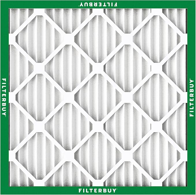 Filterbuy 30x30x1 Air Filter MERV 8 Essential Dust & Allergy Defense,