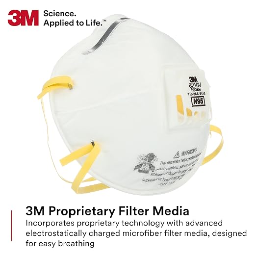3M Particulate Respirator 8210V