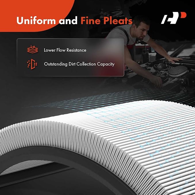 A-Premium Universal Air Cleaner Filter Assembly