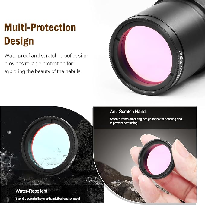 Astromania Deluxe Telescope LRGB 1.25 Inch Filter Set