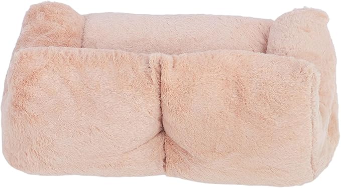 Pet Sofa Bed, Cat and Dog Couch Bed with Removable Washable Cover, Soft Plush Warm Pet Furniture with Anti Skid Bottom for Indoor Cats and Small Dogs (M)
