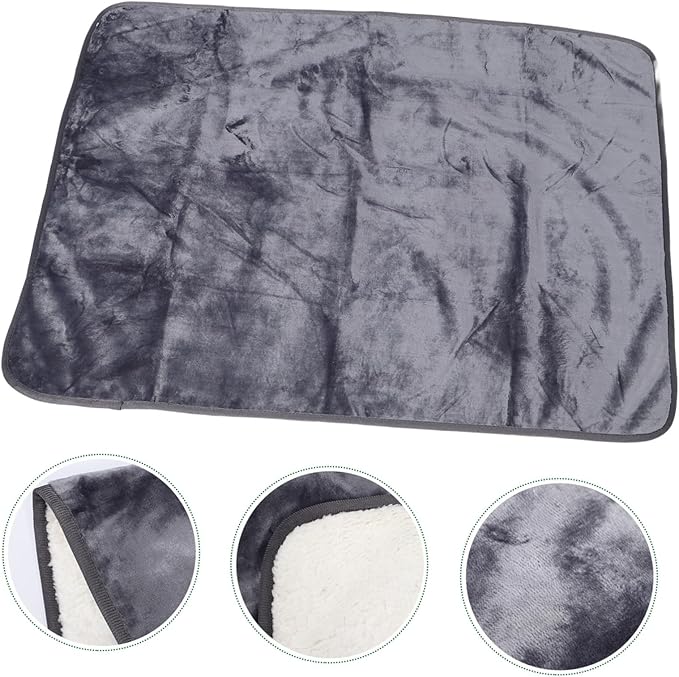 HANABASS Pet Blanket Soft Thick Mat Washable for Cats Dogs Dog Bed Cover Cage Resting Mat Easy Care Sleep Pad