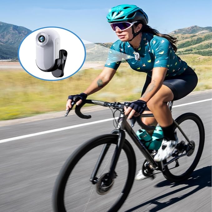 Waterproof Dog Camera 2.0-1080p Pet Action Camera with Real-time Feed, Mini Wireless Cat Camera, Includes 32gb Sd Card for Pets & Dogs Black